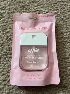 Wish Pink Fruit Punch Hydrating Hand Sanitizer Spray